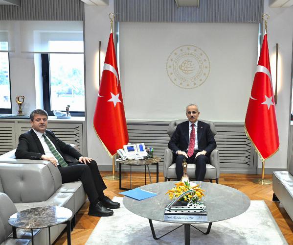 Başkanımız Tutdere Ankara’da önemli temaslarda bulundu