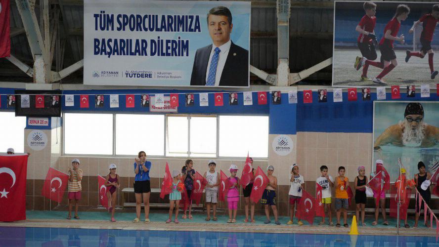 Adıyaman Belediyemiz Yaz Spor Okulları kapanış töreni yapıldı