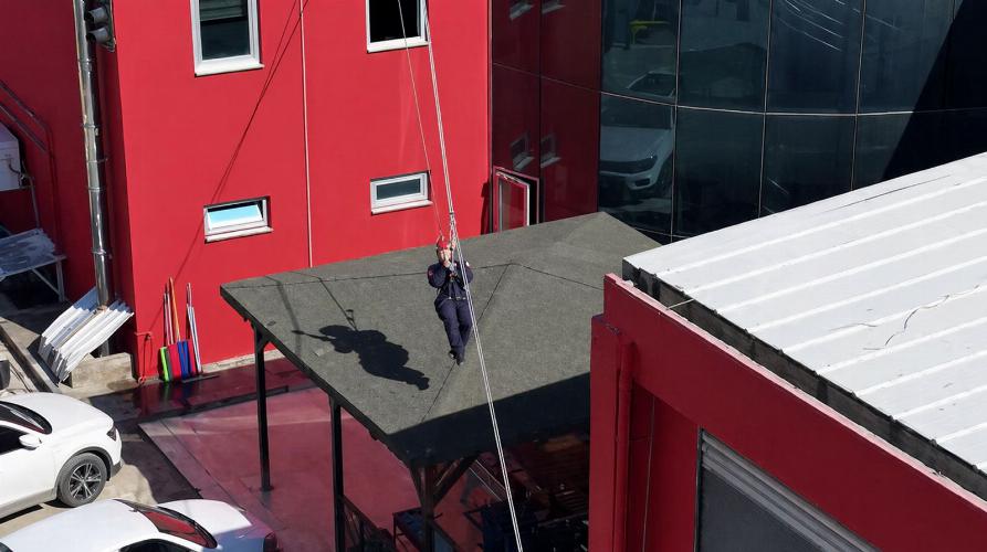 Adıyaman İtfaiyemizden gerçeğini aratmayan tatbikat   