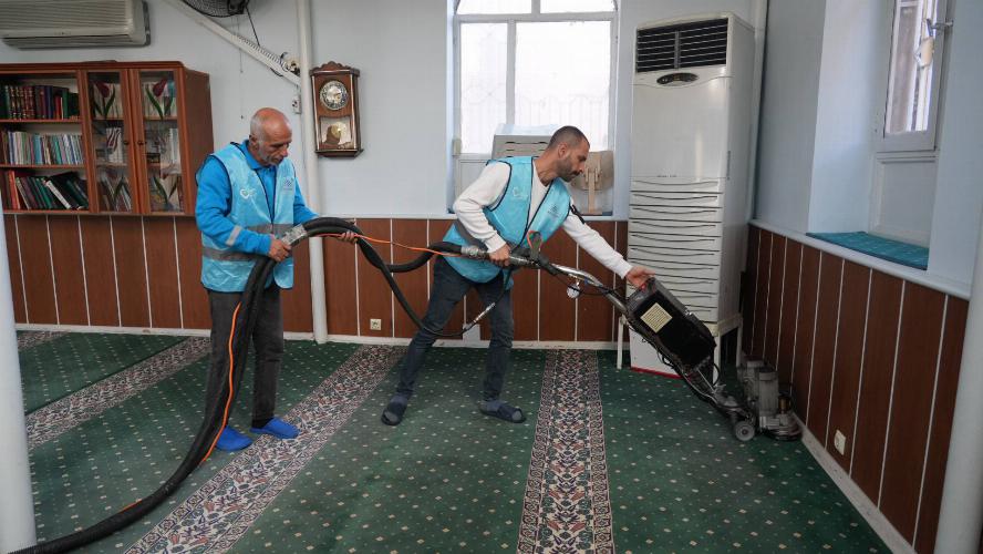 Adıyaman Belediyemizden cami ve mescitlerde temizlik seferberliği   
