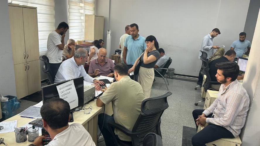 Adıyaman Belediyemizde abone başvuru yoğunluğu