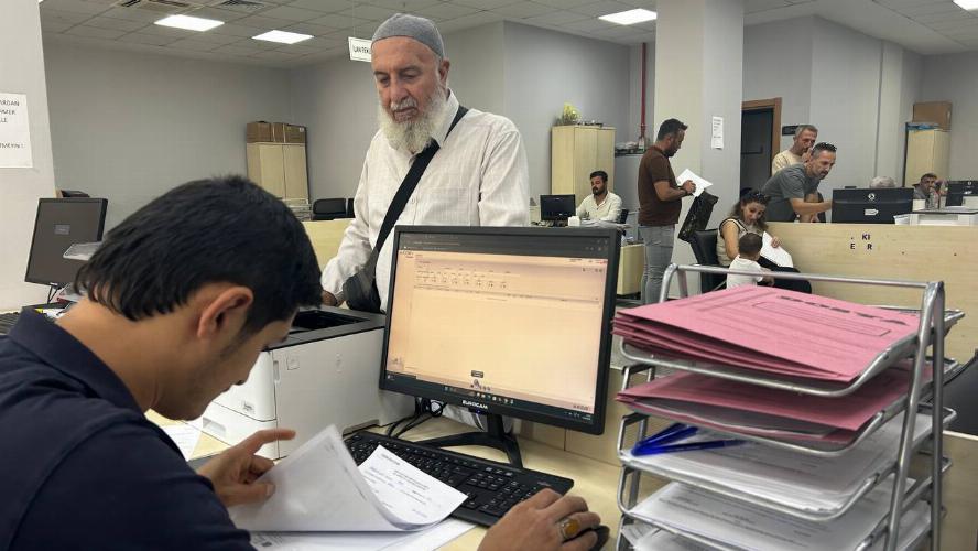 Adıyaman Belediyemizde abone başvuru yoğunluğu