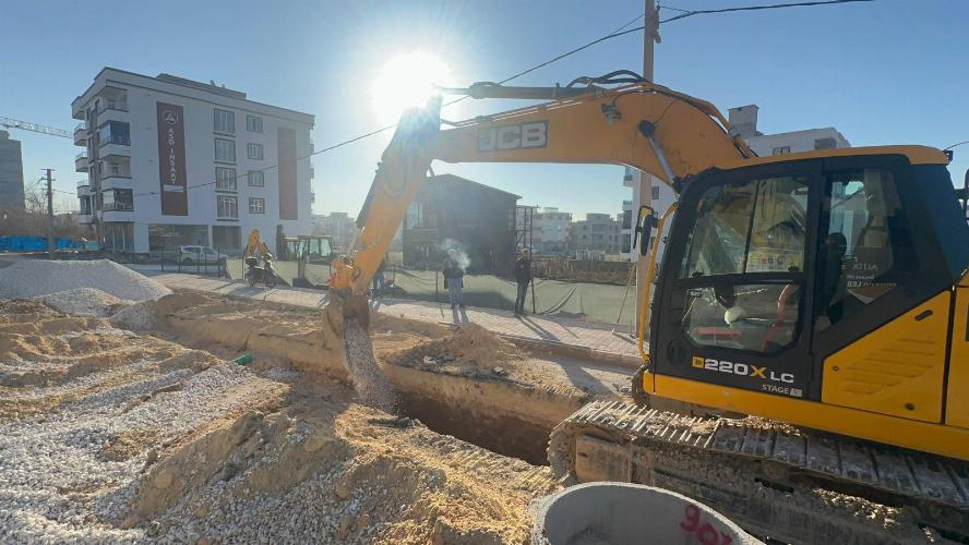 Adıyaman Belediyemiz ekiplerinden alt ve üst yapı seferberliği